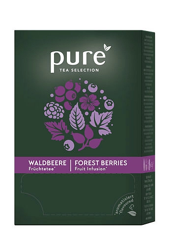 0003755 sackovy caj pure tea selection lesni ovoce 25ks 500