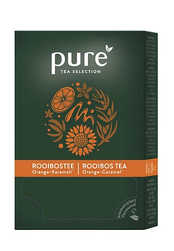 0003750 sackovy caj pure tea selection rooibos pomeranc karamel 25 ks 500