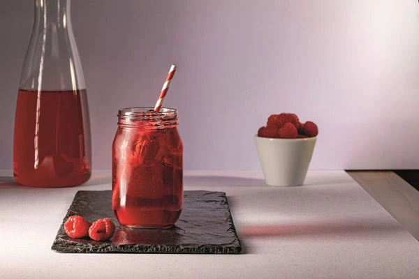 Malinový tonic fizz