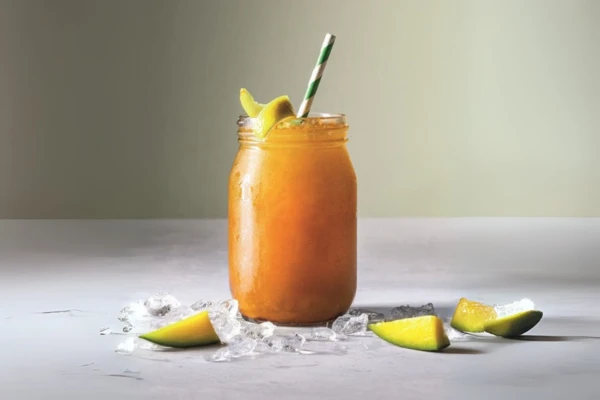 Ledová tříšť lemon tea a&nbsp;mango