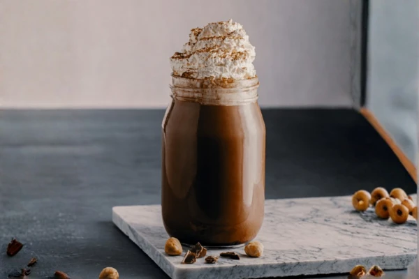 Pralinková horká čokoláda