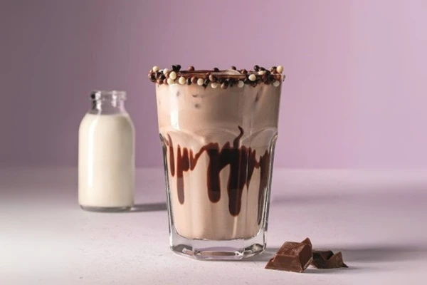 Ledová mléčná čokoláda